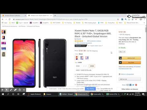 Amazon Product Review Collection by Web Scraping | Data Extraction
