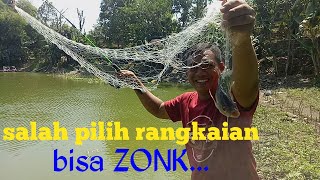Rangkaian Pancing jaring yang tepat untuk spot dangkal l Mancing jaring