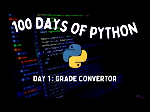 100 Days of Python - Day 1: Gade Convertor using Match and Case