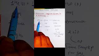 Stoichiometric coefficient Mole concept all formulas and concepts revision for Neet  #neetchemistry