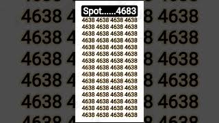 Can' this series Odd Number 4683 In 5 Second #brainchallenge #brainstory #brainhub #brainbee #brai