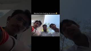 Bakchodi after bunking the class🥲 #funny #engineermemes #comedymemes #comedy #funnymemes #engineer