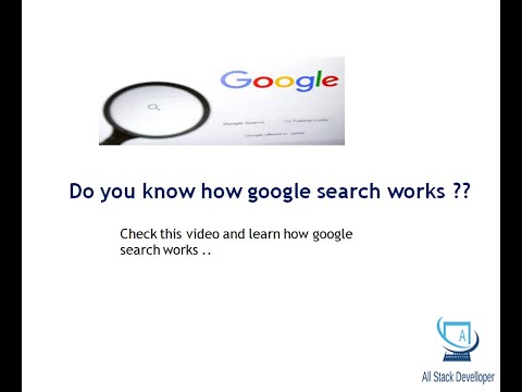 How Does Google Search Work? | Google Search Engine | How Google show your search results - Part 3