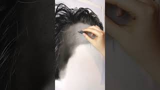 My new hyperrealistic drawing made with charcoal and graphite - Part 1