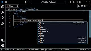 Pre Tag in HTML
