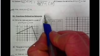 27 Calculus Concepts: 18-24