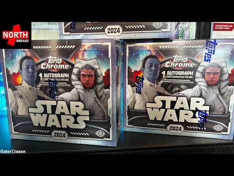 GREAT Hits From Start To Finish! 2024 Star Wars Chrome 5 Box Opening
