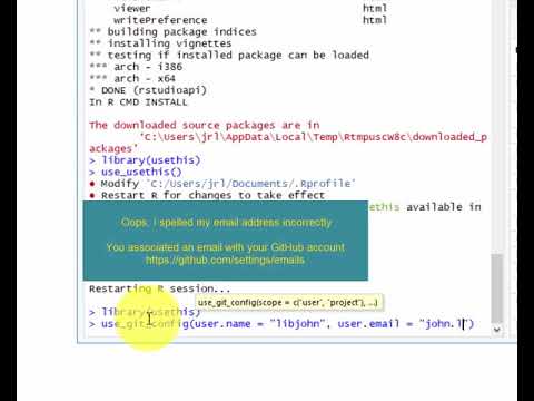 Cache GitHub Credentials via RStudio for Git Version Control