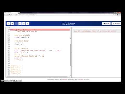Pond's Python Practice 003 - Local and Global Variables