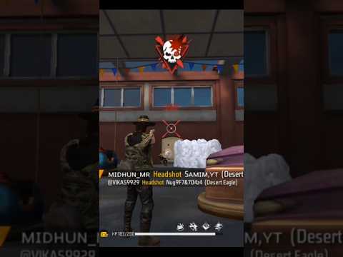 one tap ranking free fire trening ground desert gun headshot #freefire #freefirevideo  #freefireshot