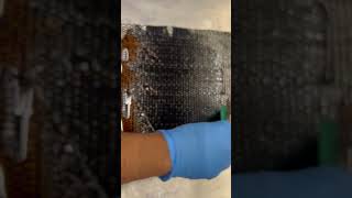 Fabricating carbon fiber composite using Hand Layup vacuum bagging