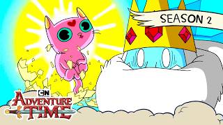 Every Episode of Season 2 | Adventure Time | 4K Compilation | Cartoon Network