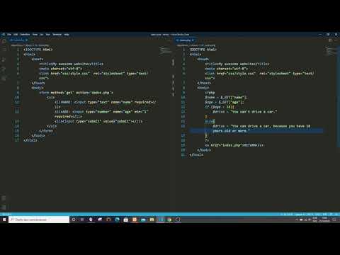 IF ELSE statements in PHP.