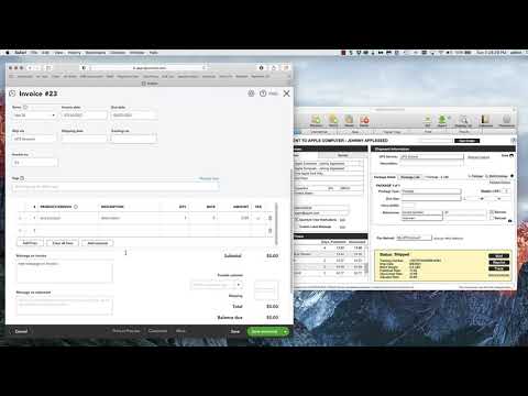 How to ship QuickBooks Online Invoices from NRGship UPS Pro