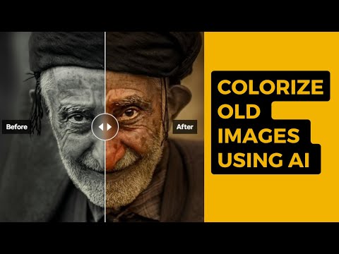 How to colorize old images using AI free | BIG COLOR ALGORITHM