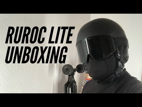 Ruroc Lite Helmet Unboxing and 1st Impressions