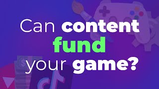 Is content creation a realistic way to fund game dev?