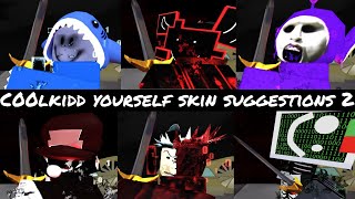 Roblox Forsaken Avatar suggestions with c00lkidd Yourself Skin 2