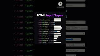 #HTMLformtag #HTMLinputtype #shorts #shortsfeed #trendingshorts