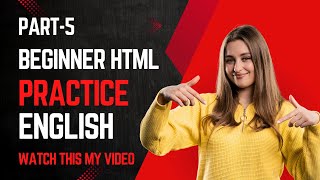 “📚 Learn HTML by Making Your First Webpage | Beginner Project 💡”#html5 #bignner #english #simple