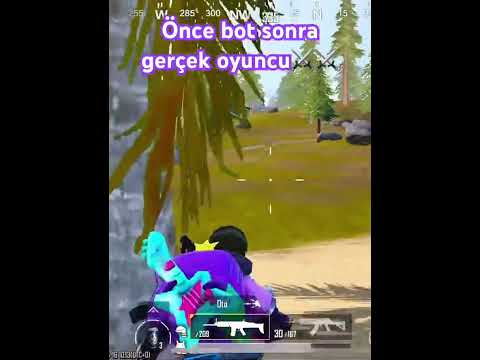 Önce bot sonra gerçek oyuncu⚔️⚔️ #pubgmobile #pubgmobilemoments #pubg #pubgtr #pubgm #pubgmobilegame