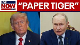 Trump says Ukraine can win back all lost territory, calls Russia 'a paper tiger'