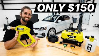 The Brand New Ryobi Pressure Washer for Car Detailing (New Meta?)