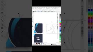 corel draw tutorials for beginners Corel Draw уроки для начинающих #shorts # 553