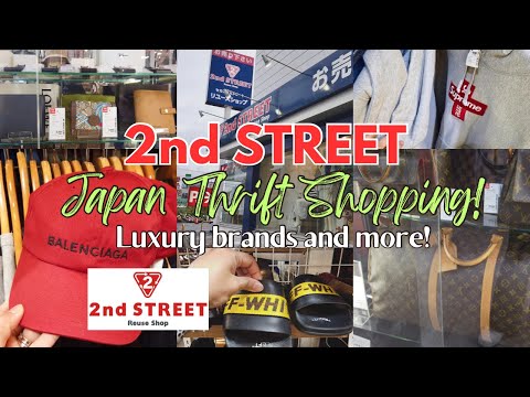 LIVING IN JAPAN 09 | 2nd Street Japan | 2nd-hand Luxury Bags Streetwear Sneakers | Thrift Shopping