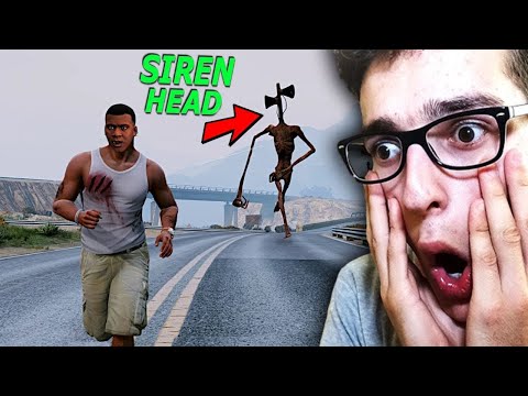 SİREN HEAD CATCHES ME !! PLEASE HELP ME !! (GTA 5 SİREN HEAD MOD)