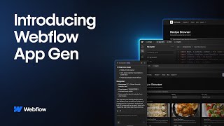 How to Go from Prompt to Production with Webflow App Gen (Full AI App Builder Demo)