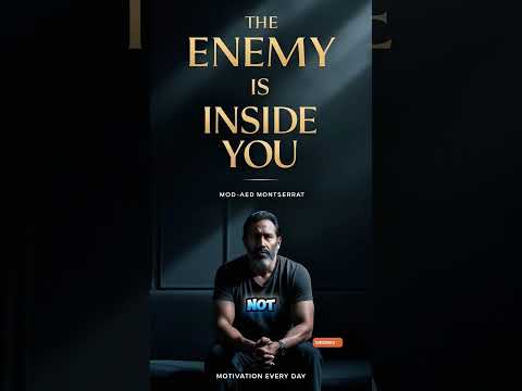 "The Enemy Is Inside You"#MotivationEveryDay, #InnerWar, #OvercomeYourself, #motivationeveryday