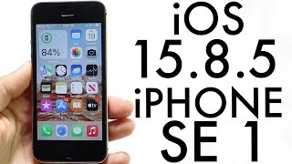 iOS 15.8.5 On iPhone SE 1! (Review)