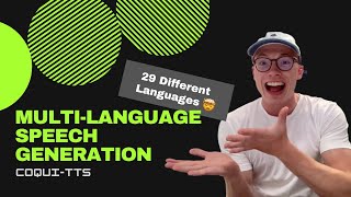 Multi-Language Speech Generation 🔊 | Coqui-TTS | Tutorial