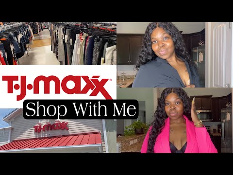 SHOP WITH ME: TJMAXX + Try On Haul | Random But Good Finds | MzMesha Jae