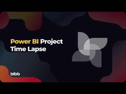 Power BI Report Infographic Time Lapse