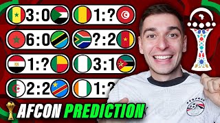 AFCON 2025 ROUND OF 16 PREDICTION