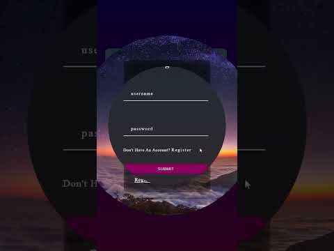 create login page in html css javascript #css #coding  #codingtutorial