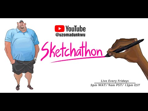Sketchathon 14 | Watch Me Design Characters For Animation