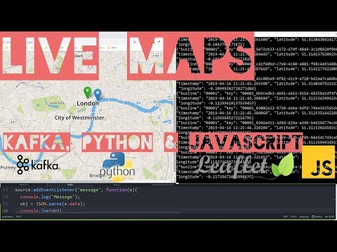 Realtime Maps - Kafka, Python, Leaflet.js - Kafka Basics (2)
