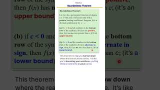 Boundedness Theorem Made Simple | Upper & Lower Bounds of Zeros 🔒📉 Example 1