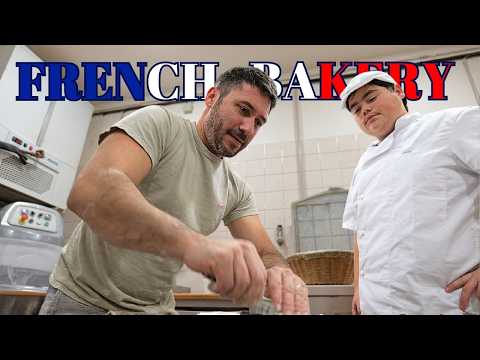 4AM In a French Bakery - Shaping Bread with an Apprentice 🥖🇫🇷