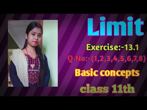 limit, limit NCERT solution, सीमा , Exercise:-13.1 Q.No:-(1,2,3,4,5,6,7,8)