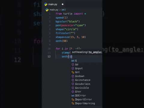Draw React logo with 15 lines of Python🐍