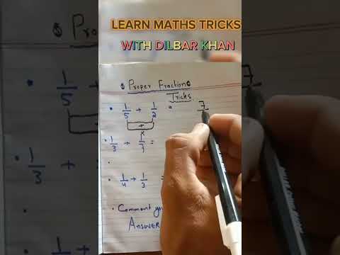 Fraction | Tricks #shorts #short #youtubeshort #youtubeshorts #uploadshort #fractionsanddecimals