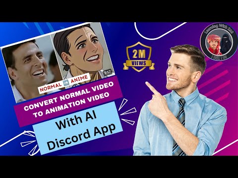 Convert Normal video to Animation video | Create Animation Videos Discord Ai App