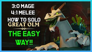 OSRS Quick Guide - 3:0 mage and 4:1 melee Solo Olm
