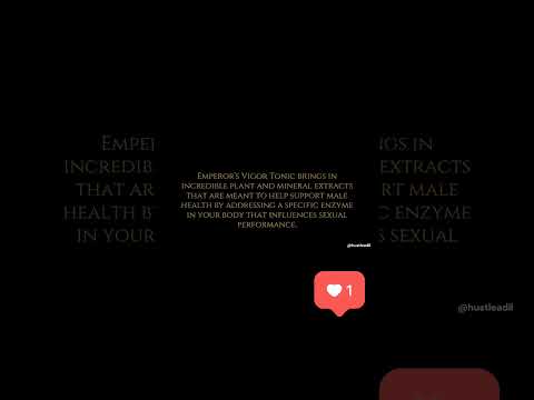 How does this Emperor's Vigor Tonic work?#shorts#viral #healthyproducts#trending#youtubeshorts#reels