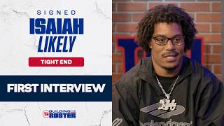 First Interview: Tight End Isaiah Likely on Joining the Giants | New York Giants