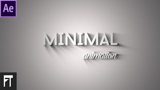 Text Animation in After Effects - After Effects Tutorials - How to make Long Shadow Animation